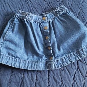 Joe fresh denim pocket skirt